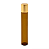 Frasco Roll On 10ml - Tampa dourada - Imagem 1