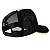 Boné BGFA MOD. 01 Preto e Verde Trucker 6 gomos - Imagem 2