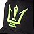 Boné BGFA MOD. 01 Preto e Verde Trucker 6 gomos - Imagem 3