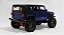 Jeep Wrangler 4 Portas JK Unlimited Azul Midnight Perolizado RTR - Imagem 3