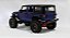 Jeep Wrangler 4 Portas JK Unlimited Azul Midnight Perolizado RTR - Imagem 5