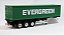 Carreta Trailer Porta Container Evergreen 40ft 3 Eixos - Imagem 1