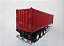 Carreta Trailer Porta Container Vermelha 40ft 3 Eixos - Imagem 5