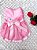 Vestido Pet: Cetim Rosa Claro Laço Com Strass - Imagem 3