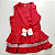 Vestido Pet: Peitoral Luxo Vermelho OMD - Oh My Dog - Imagem 2