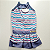 Vestido Pet: Vestido Listrinha Azul E Rosa (Pet Novo Estilo) - Imagem 2