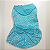 Vestido Pet Verão azul com Florzinha branca e laço - Imagem 2