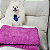 Manta Luxo Pet Sherpa Roxa - Imagem 3