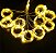 Cortina de led amarela 3M x 3M - Imagem 6