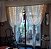 Cortina de led Dourada 3M X 1M - Imagem 1