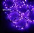 Cortina de Led Lilás 3M X 3M - Imagem 4