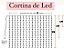 Cortina de Led Vermelha 3M X 3M - Imagem 5