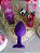 Plug Anal Roxo Com Pedra Tamanho M - Imagem 4