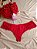 Calcinha Vermelha Plus Size Fio Duplo com Renda – Vibes e Talls - Imagem 1