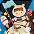 Topo de Bolo: Astronauta em Camadas - Imagem 14