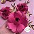 Topo de Bolo: Flores de Papel com Inicial dourada - Imagem 18