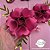 Topo de Bolo: Flores de Papel com Inicial dourada - Imagem 14
