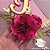 Topo de Bolo: Flores de Papel com Inicial dourada - Imagem 9