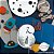 Topo de Bolo: Astronauta prata em Camadas - Imagem 9