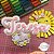 Topo de Bolo: Sol mesversário menina rosa - Imagem 4