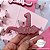 Topo de Bolo: Borboletas transparentes na cor rosa - Imagem 10