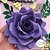 Topo de Bolo: Borboletas e rosas roxas, lilás - Imagem 2