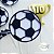 Topo de Bolo: Futebol em camadas com taça - Imagem 9
