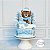 Topo de Bolo: Inverno - Urso em camadas - Imagem 3