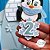 Topo de Bolo: Inverno - Pinguim em camadas - Imagem 5