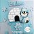Topo de Bolo: Inverno - Pinguim aquarelado menino - Imagem 5