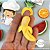 Topo de Bolo: Menino chef com frutas - Imagem 15