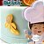 Topo de Bolo: Menino chef com frutas - Imagem 3