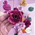 Topo de Bolo: Flamingo Tropical com arranjo de flores - Imagem 5