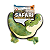 Brinquedo para Cachorro Crocodilo de Pelúcia com Apito Fofos Safari Grande - Imagem 2