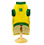 Camiseta Copa Brasil Nº 10 para Cachorro com Passa Guia - Mascote Pet - Imagem 3
