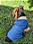 Jaqueta Lucas Jeans para Cachorro com Forro Fleece e Passa Guia - Mascote Pet - Imagem 3