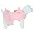 Vestido Soft Coroa Rosa para Chihuahua e Cães de Pequeno Porte - Imagem 4