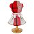 Conjunto Flanela Laço Xadrez Vermelho para Chihuahua e Cães Pequenos - Imagem 1