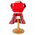 Conjunto Flanela Laço Xadrez Vermelho para Chihuahua e Cães Pequenos - Imagem 2