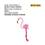Brinquedo Interativo com Corda Flamingo Rosa para Cães Pequenos - QMonster - Imagem 4