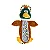 Brinquedo Pelúcia com Corda Rope Buddy Pato para Cães Pequenos - FOFOS - Imagem 1