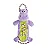 Brinquedo Pelúcia com Corda Rope Buddy Hipopótamo para Cães Pequenos - FOFOS - Imagem 1