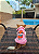 Casaco Alegria Rosa para Cães Pequenos | Fleece Macio e Muito Charme 🩷🦊 - Imagem 3