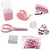 Kit Escritório Mini Office Molin Rosa 9 PCS - Imagem 2