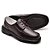 Sapato Casual Conforto Couro De Carneiro Marrom 2002 - Imagem 3