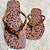 Chinelo Havaianas Decorado Square - Glamour Felino - Imagem 1