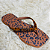 Chinelo Havaianas Decorado Square - Glamour Felino - Imagem 3