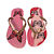 Chinelo Havaianas Decorado Top Infantil - Borboleta Rosa - Imagem 2