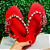Chinelo Havaianas Decorado Top - Flores da Paixão - Imagem 1