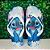 Chinelo Havaianas Decorado Top - Aloha Stitch - Imagem 1